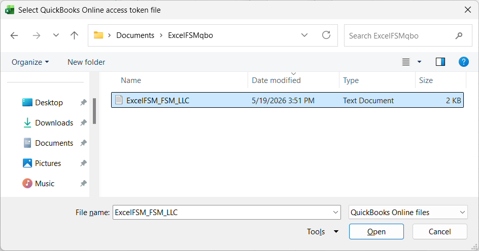 selectQBOfile