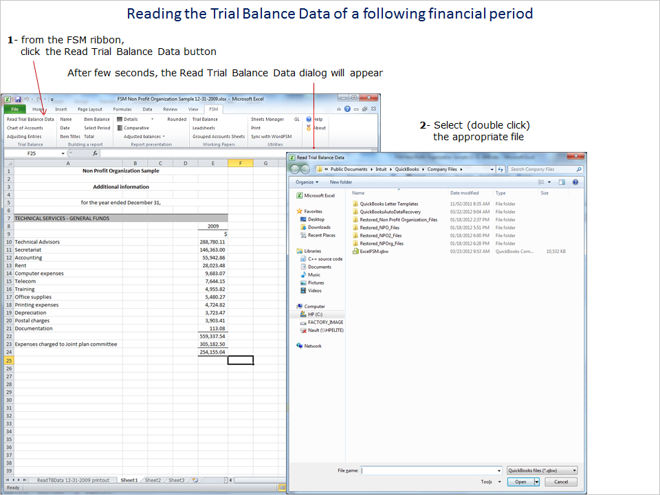 show lowest subaccount only quickbooks for mac